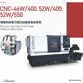 Parti orizzontali della fresatrice di CNC della macchina del tornio di CNC del letto di inclinazione di alta precisione