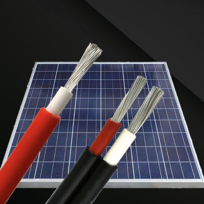 Il TUV ha certificato PV1-F 2.5/4/6/10 che il millimetro quadrato di CC fotovoltaica ha inscatolato il cavo solare di rame il tuv 2pfg di pv1f un cavo da 1169 pv